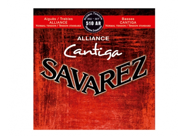 Savarez Jogo de Cordas para Guitarra Clássica 510AR Cantiga Savarez Jogo de Cordas para Guitarra Clássica 510AR Cantiga